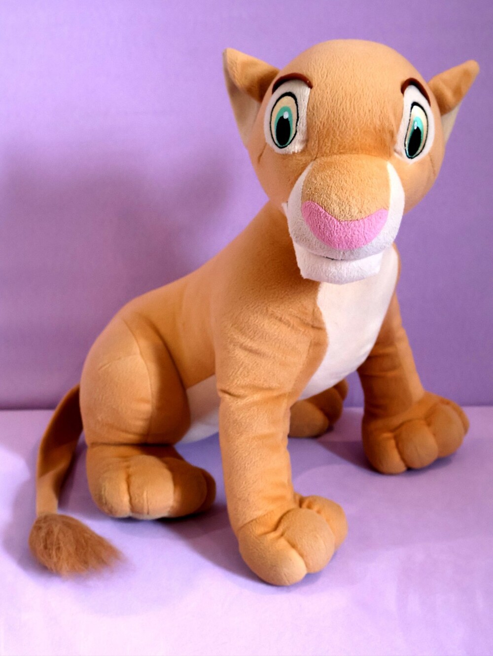2002 Hasbro × Disney Lion King's Nala Large 20 Inch Plush Stuffed Animal
